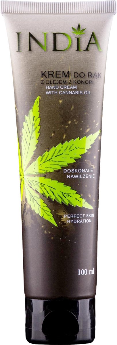 India Cosmetics CBD Handcrème met hennepolie 100ml