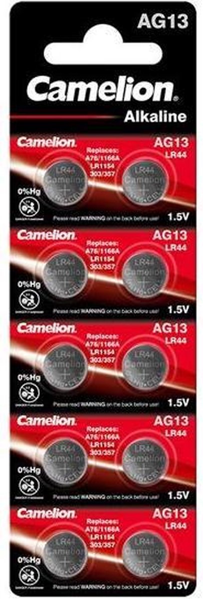 Camelion Alkaline 0% Mecury AG13 1