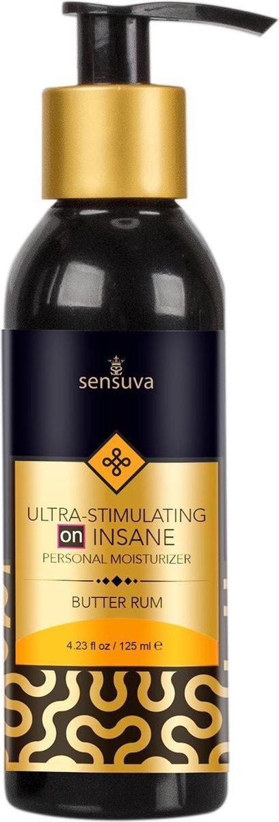 Sensuva Insane Arousal Verwarmend Glijmiddel Boterrum - 125 ml