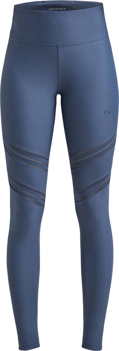 Röhnisch Sportlegging Elevate Striped Dames Blauw Maat S