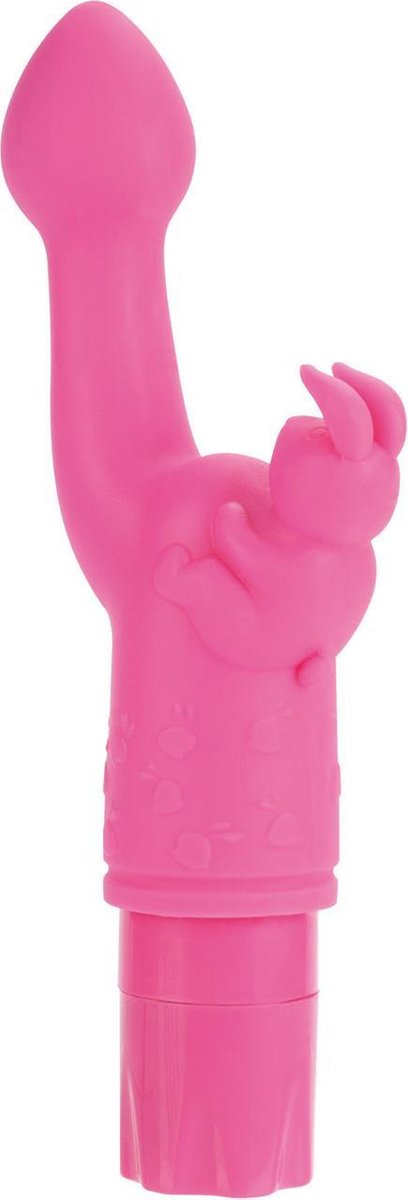 The Kisses Collection Bunny Kiss - Roze - Vibrator