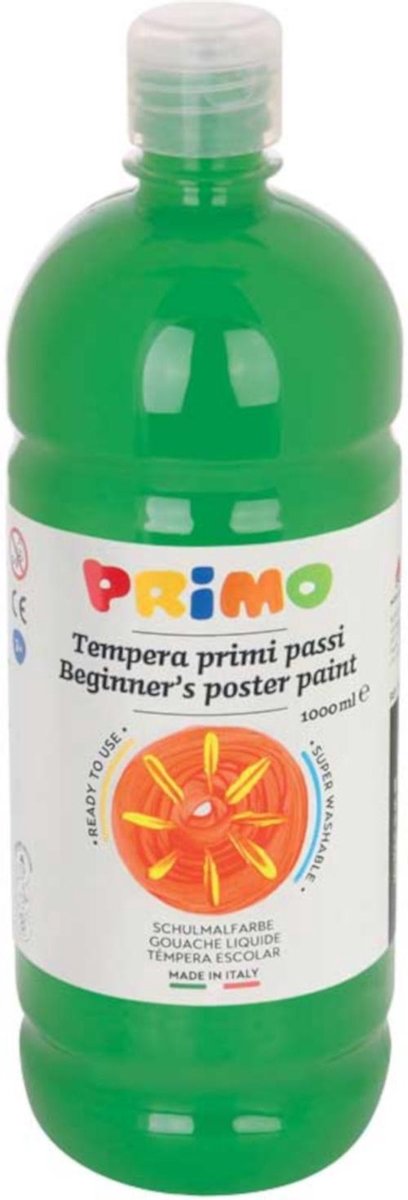 Primo Plakkaatverf Tempera 1000 Ml Groen