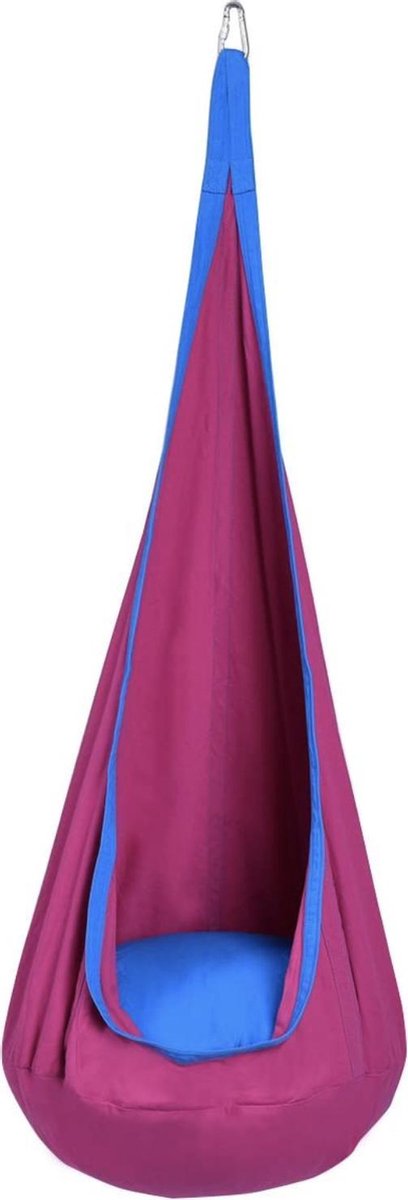Bobby's Kinder Hangstoel - Schommel Met Zitkussen - Voor Kinderen - Roze - Schommel - 160 x 70 cm