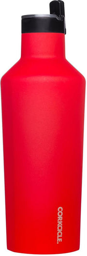Corkcicle Sport Canteen 1200ml 40oz - Sriracha Roestvrijstaal - Waterfles en Thermosfles - 3wandig - 25uur koud en 12uur warm - BPA vrij - grote opening voor ijsklontjes
