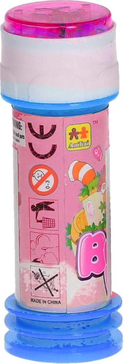 Lg-imports Bellenblaas 25 Ml Junior 9 Cm Blauw/roze