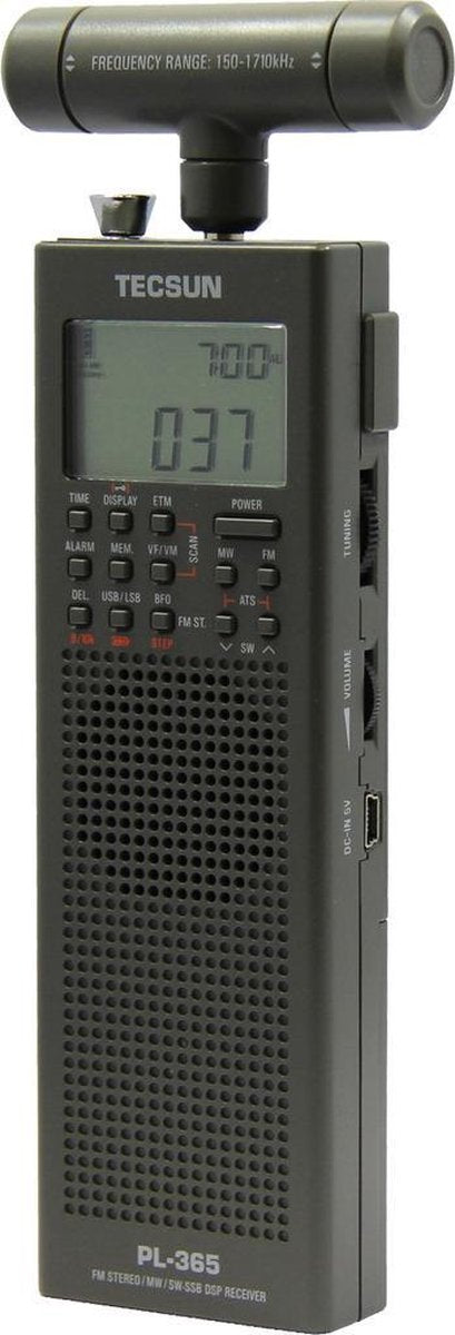 Tecsun PL-365 wereldontvanger met AM-SSBg