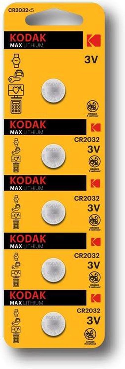 Kodak Wegwerpbatterij CR2032 Lithium