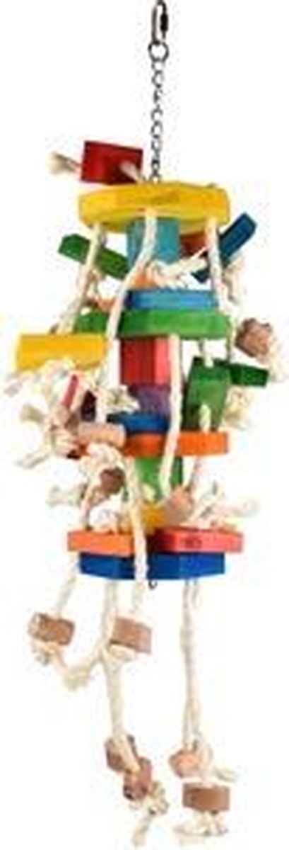 Zooselect Vogelspeelgoed Kooihanger Rainbow Cis