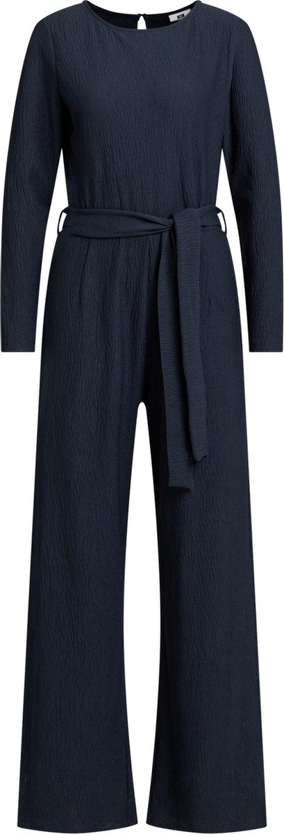 WE Fashion Dames jumpsuit met structuur