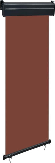 Balkonscherm 60x250 cm bruin