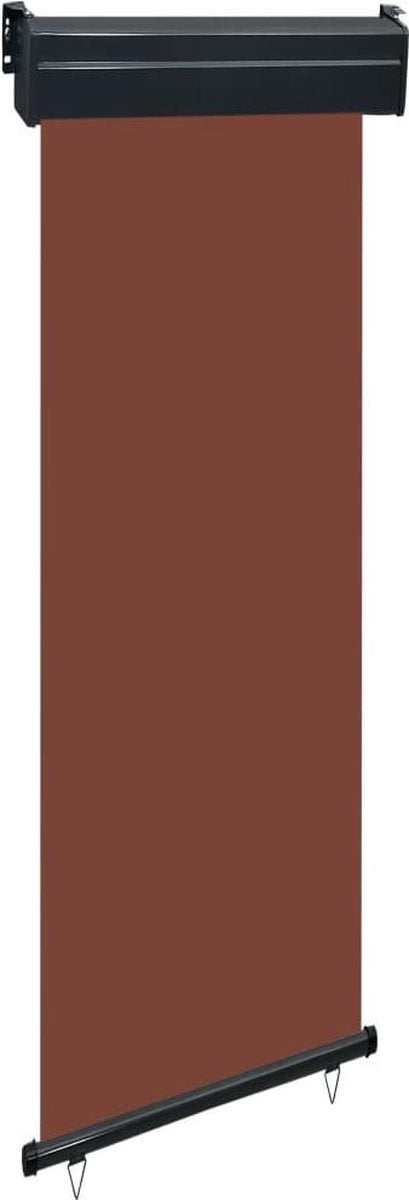 Balkonscherm 60x250 cm bruin