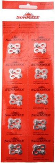 Sunrace Kettingschakel 1/2 X 3/32 9sp 10 Stuks