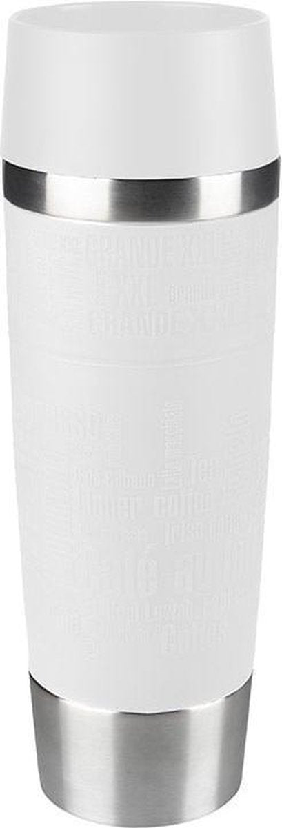 Emsa Travel Mug Grande 0.5 l edelstahl manschette / wei§
