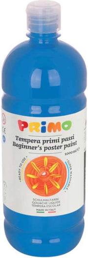 Primo Plakkaatverf Tempera 1000 Ml Blauw