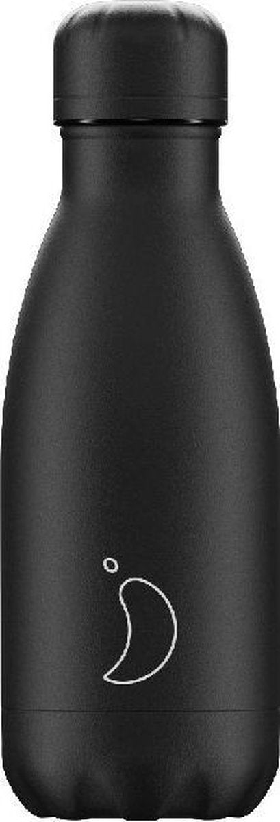 Chilly's Bottle - All Black - 260 ml