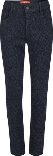 Angels OSFA Dames Jeans One size Blauw Patroon