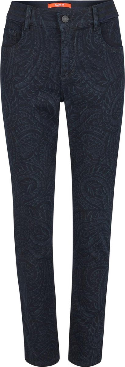 Angels OSFA Dames Jeans One size Blauw Patroon