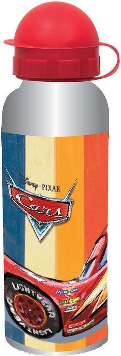 Disney Drinkbeker Cars Jongens 520 Ml Aluminium Zilver/rood
