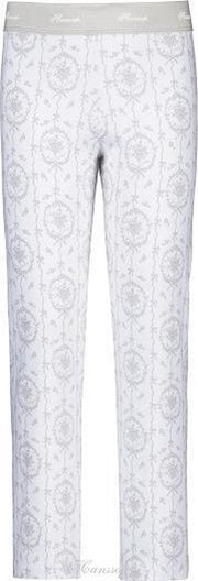Exclusief Luxueus Kinder nachtkleding Luxe mooie zacht beige Girly Pyjama Broek van Hanssop met zeer zachte elastische taille bandrand met glanzend Hanssop logo