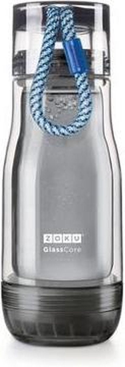 Zoku Hydration Drinkbeker - Active - 325 ml - Grijs