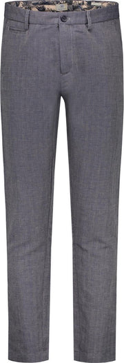 Dstrezzed navyblauwe chino katoen linnen - Maat W32-L32