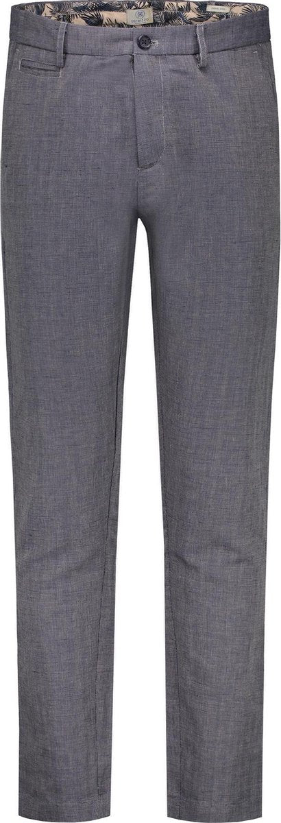 Dstrezzed navyblauwe chino katoen linnen - Maat W32-L32
