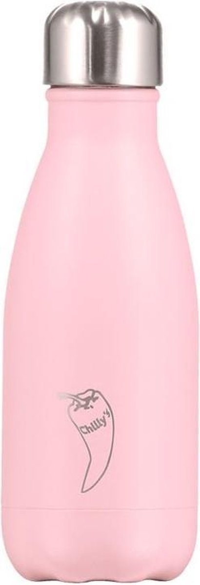 Chilly's 260 ml fles Pastel Roze