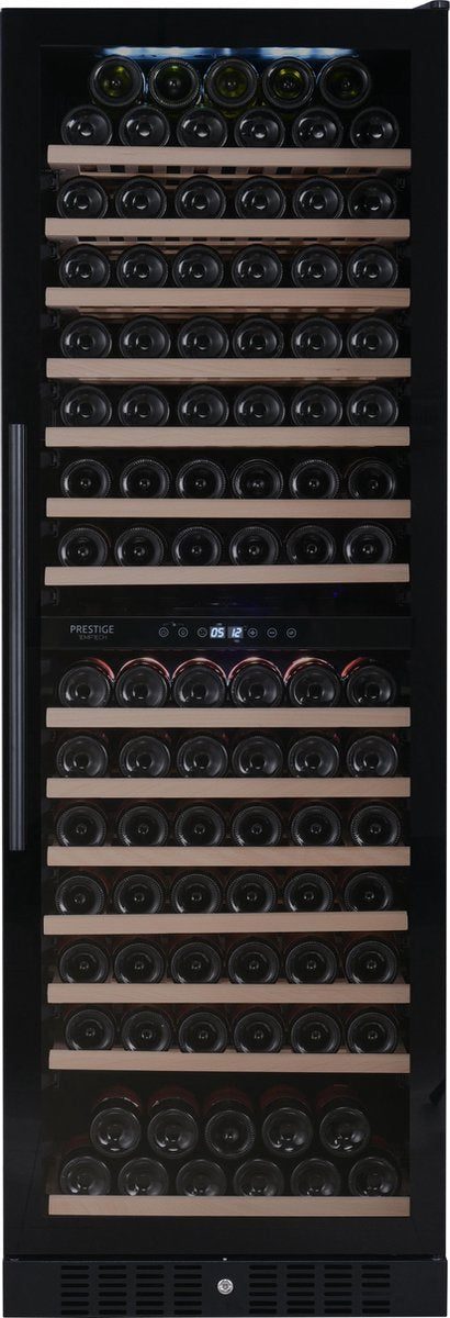 Temptech PRES180DB wijnkoelkast - 166 flessen - 2 zones