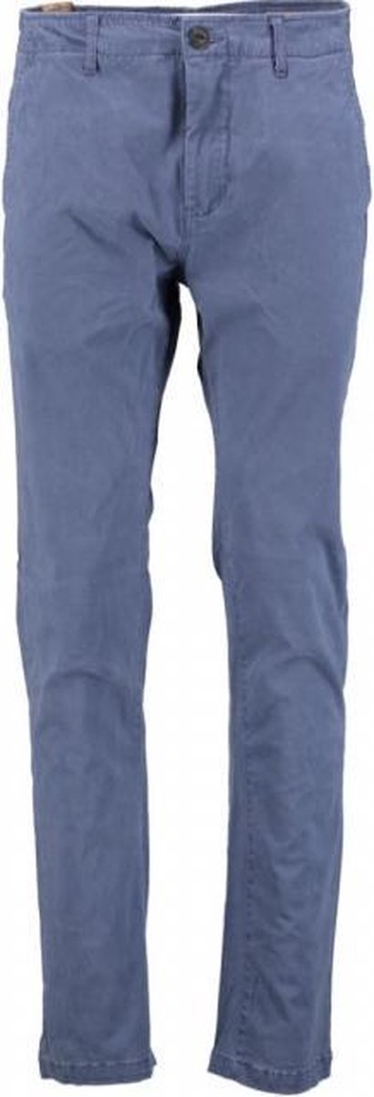 Petrol stone blue tapered fit chino - Maat W29-L32