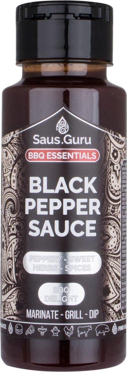 Saus.Guru’s Black Pepper BBQ Sauce 250ML