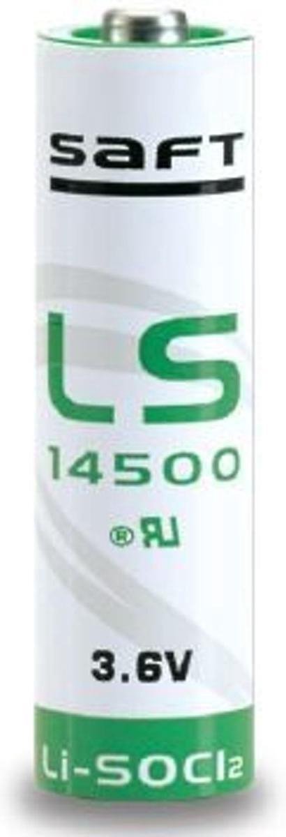10x  SAFT LS14500 / AA Lithium batterij 3.6V