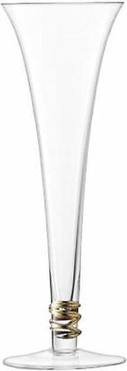 L.S.A. Prosecco Flute 140 ml Set Van 4 Stuks Goud