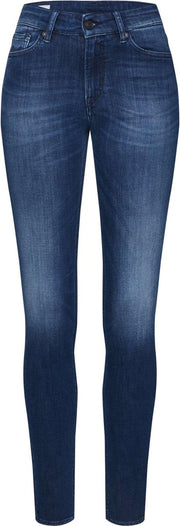 Kings Of Indigo jeans juno high Blauw Denim-28-32
