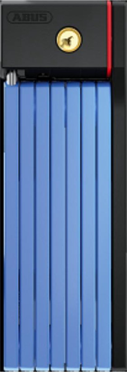Abus Vouwslot Bordo Ugrip 5700/100 SH (incl. slot houder) blauw