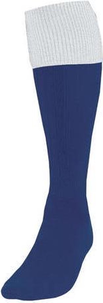 Precision Voetbalsokken Turnover Junior Nylon Navy/wit Maat 35-39