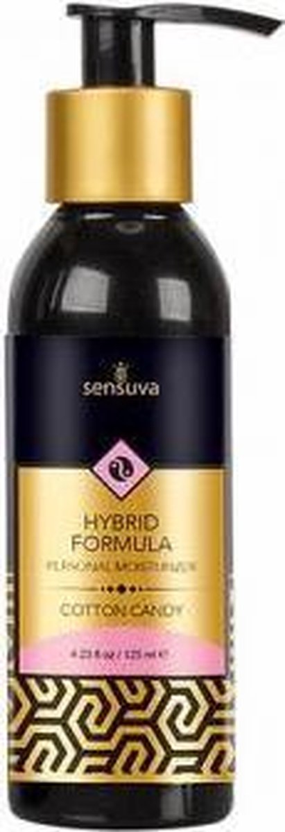 Sensuva Hybrid Glijmiddel Op Waterbasis - Cotton Candy - Transparant - Drogist - Glijmiddelen - Drogisterij - Glijmiddel