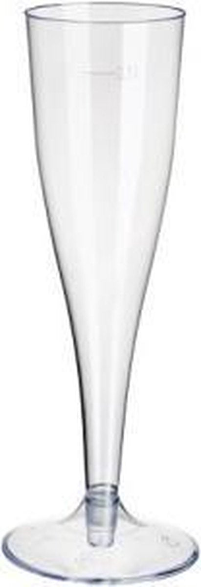 glazen plastiek voor champagne 10stuks