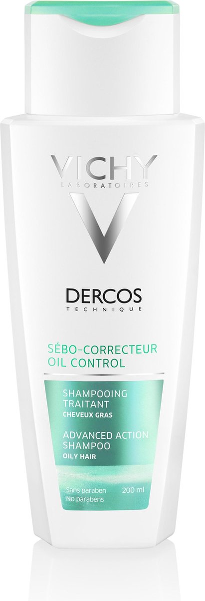 Vichy Dercos oil control shampoo Vrouwen Shampoo 200ml
