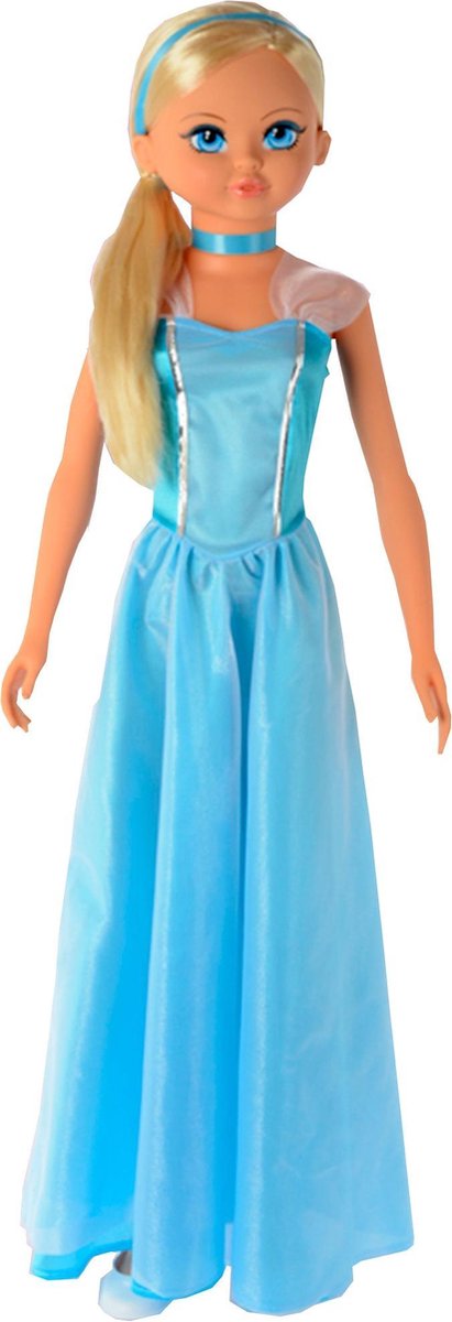 Falca Tienerpop 105 Cm Meisjes Prinses Blauw