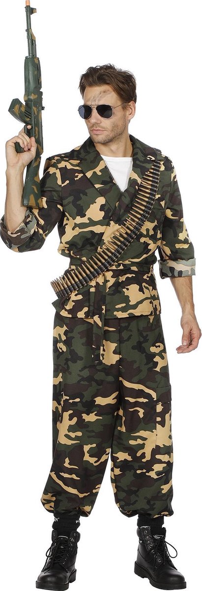 Camouflage groen Maat 56