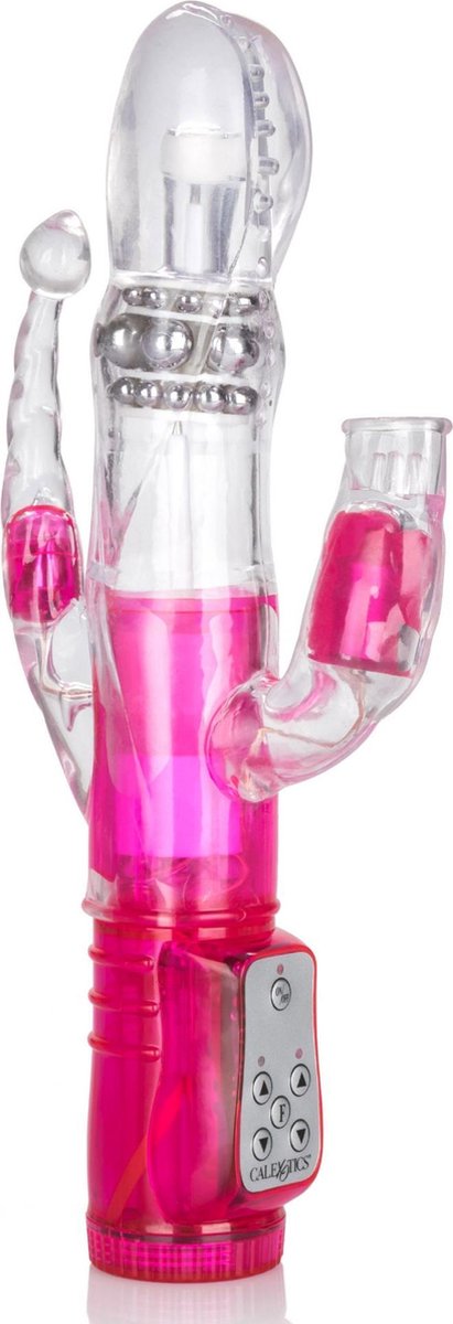 Driedubbele Tarzan Vibrator - Roze