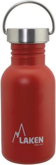 RVS fles Basic Steel Bottle 500ml S/S Cap - Rood
