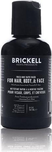 Brickell Men's All in One Wash Fresh Mint Travel 59 ml.