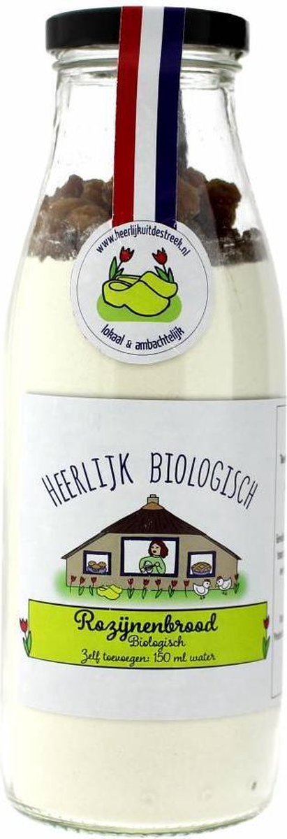 Rozijnenbrood biologisch