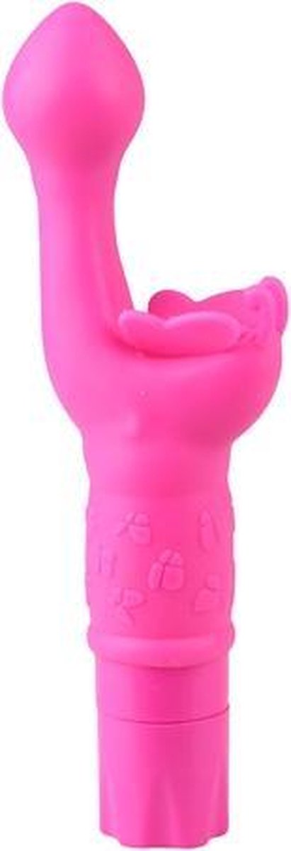 The Kisses Collection Butterfly Kiss - Roze - Vibrator