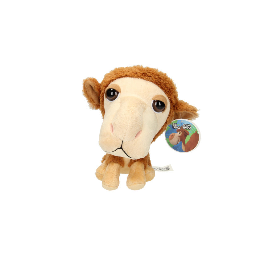 Knuffel Big Head Pluche Kameel