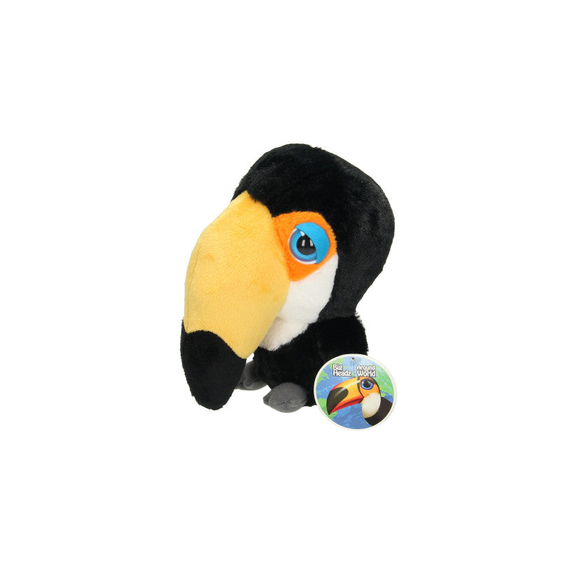 Knuffel Big Head Pluche Toekan
