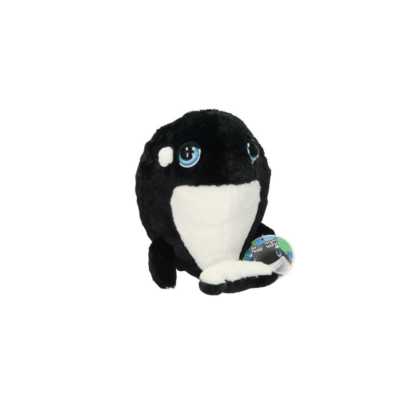 Knuffel Big Head Pluche Walvis