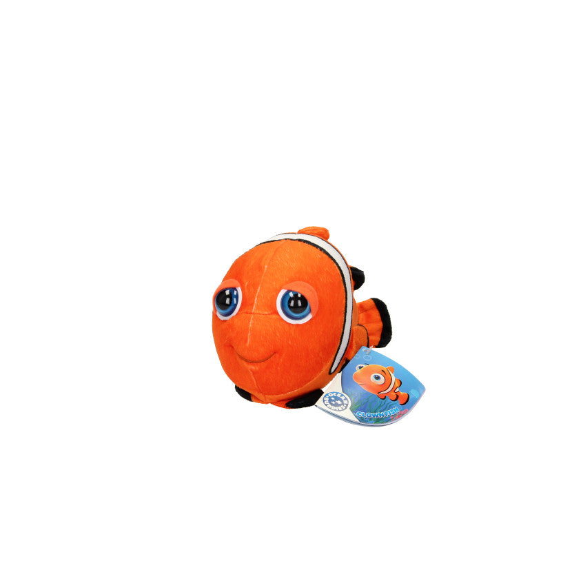 Knuffel Big Head Pluche Clownvis