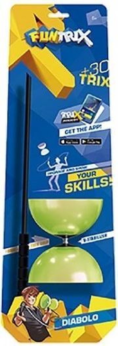 Funtrix Diabolo 10 Cm Groen